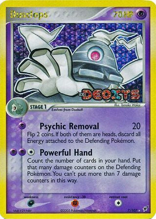 Dusclops/107 - Deoxys Reverse Holofoil