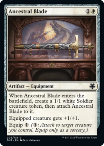 Ancestral Blade (GN3-006) - Game Night: Free-for-All