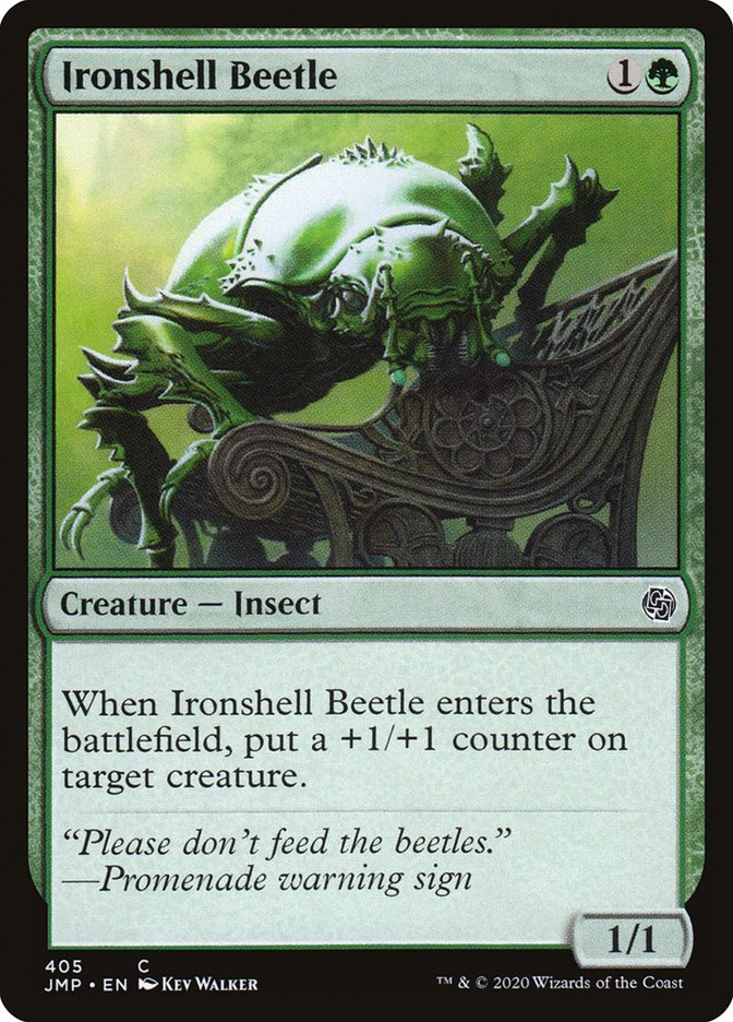 Ironshell Beetle (JMP-405) - Jumpstart