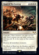 Hour of Reckoning (Surge Foil) (40K-187) - Warhammer 40,000 Commander Foil