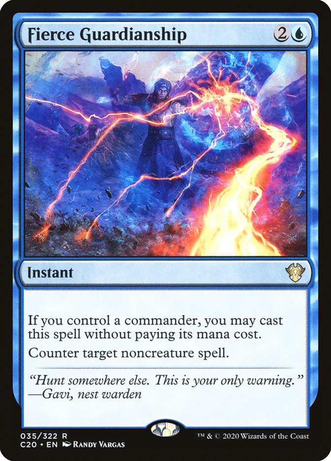 Fierce Guardianship (C20-035) - Commander 2020