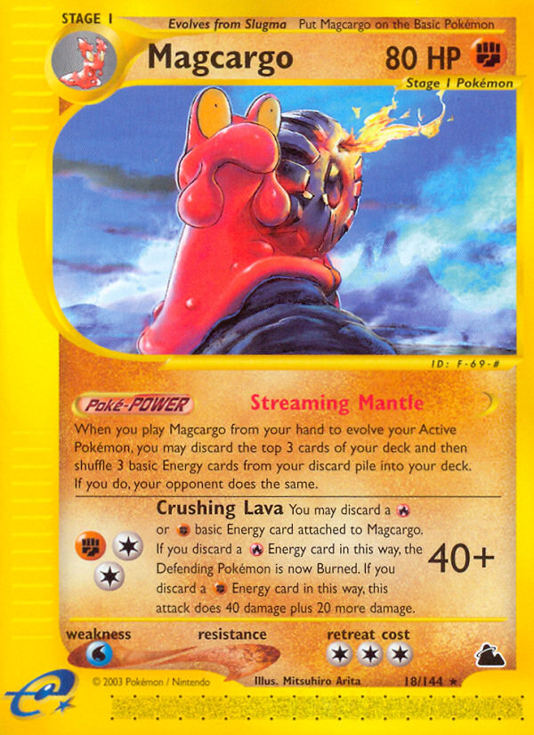 Magcargo (18) - 18/144 Skyridge - Rare