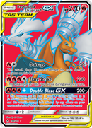 Reshiram & Charizard GX (Full Art) 194/214 - SM  Unbroken Bonds Holofoil