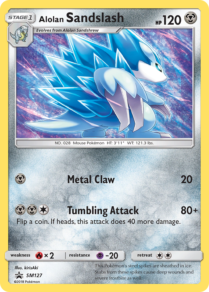 Alolan Sandslash - SM127/248 - SM Promos