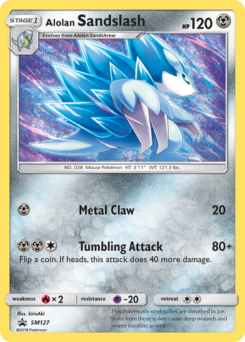Alolan Sandslash - SM127/248 - SM Promos