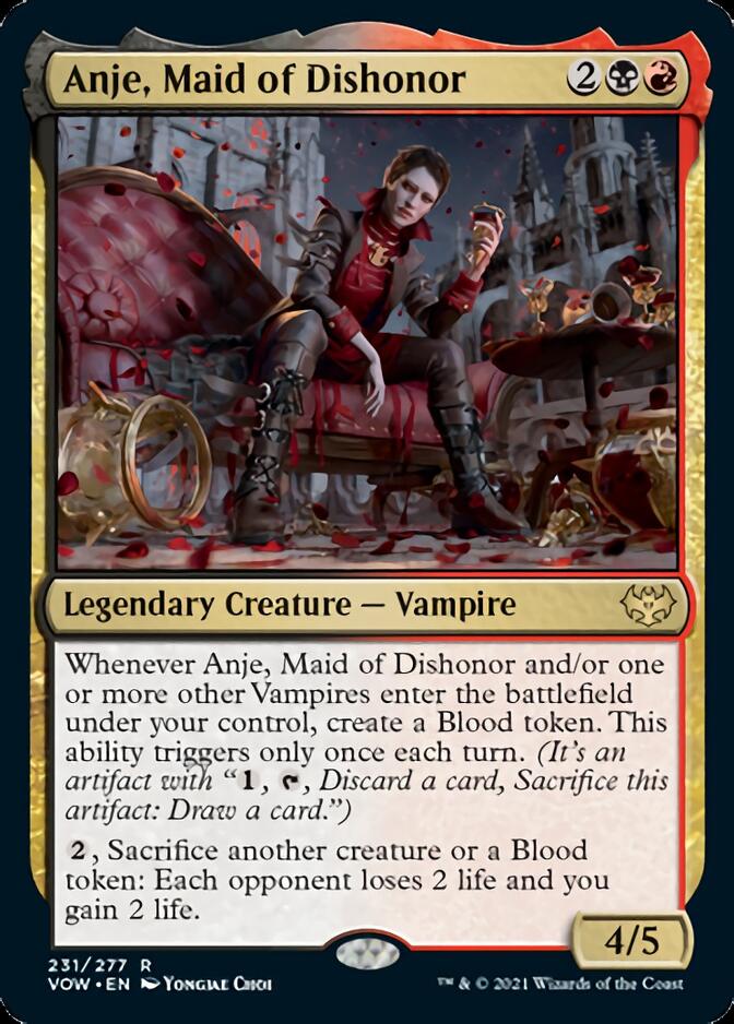 Anje, Maid of Dishonor (VOW-231) - Innistrad: Crimson Vow