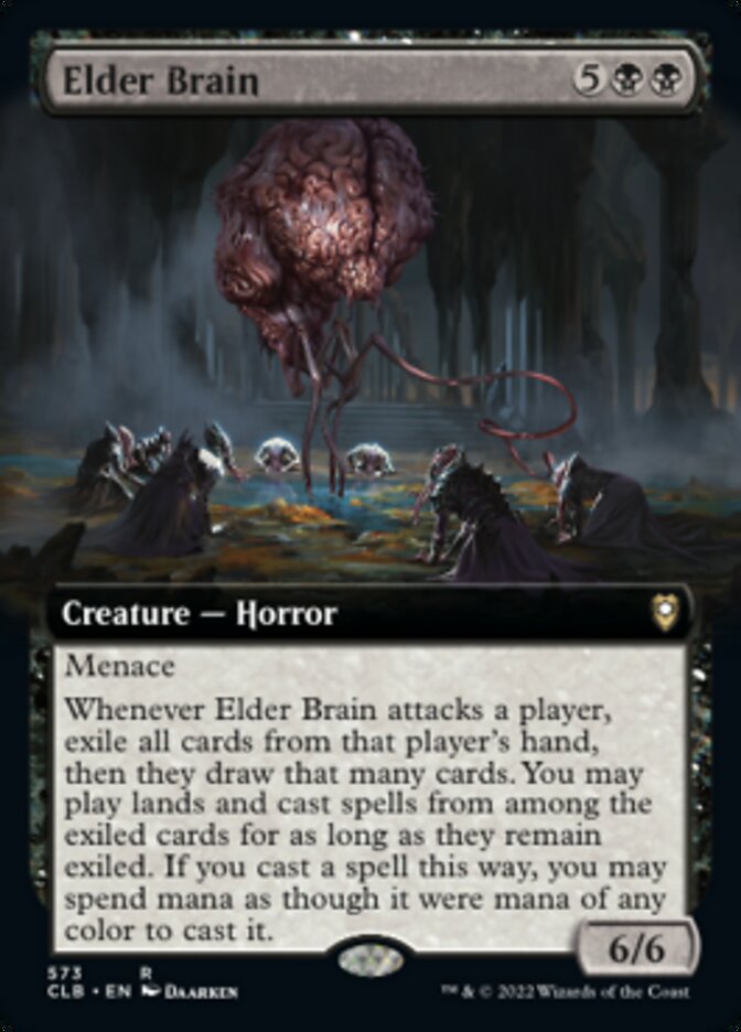 Elder Brain (Extended Art) (CLB-573) - Commander Legends: Battle for Baldur's Gate: (Extended Art)