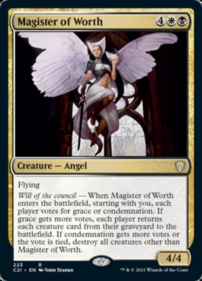 Magister of Worth (C21-223) - Commander 2021