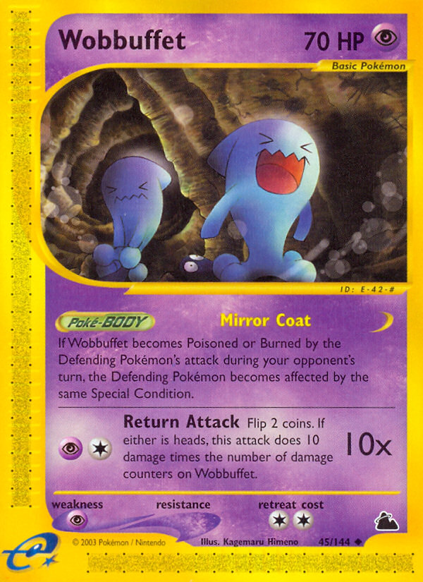 Wobbuffet - 45/144 Skyridge - Uncommon