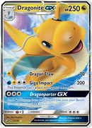 Dragonite GX 37/70 - Dragon Majesty Holofoil