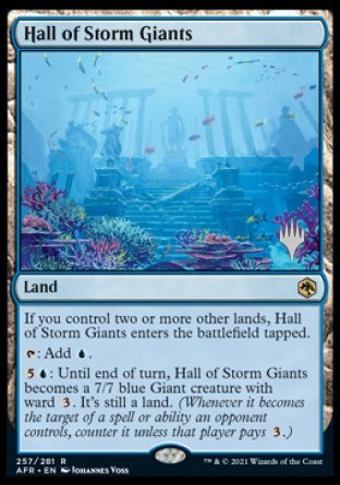 Hall of Storm Giants (PPAFR-257) - Adventures in the Forgotten Realms Promos