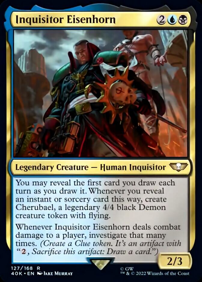 Inquisitor Eisenhorn (40K-127) - Warhammer 40,000 Commander