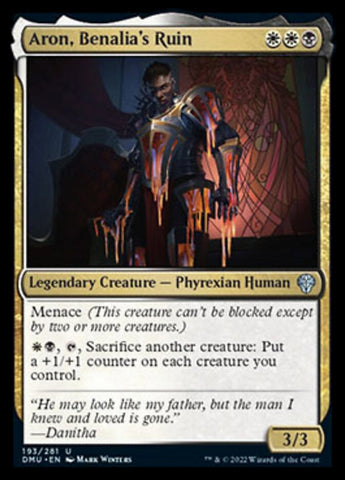 Aron, Benalia's Ruin (DMU-193) - Dominaria United