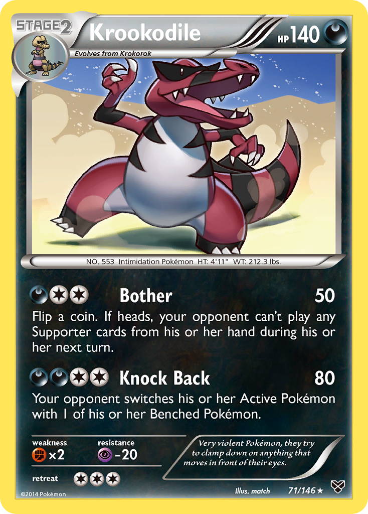 Krookodile/146 - XY Base Set