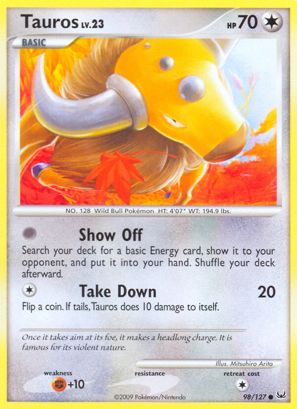 Tauros/127 - Platinum