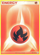 Fire Energy 124/130 - Diamond and Pearl