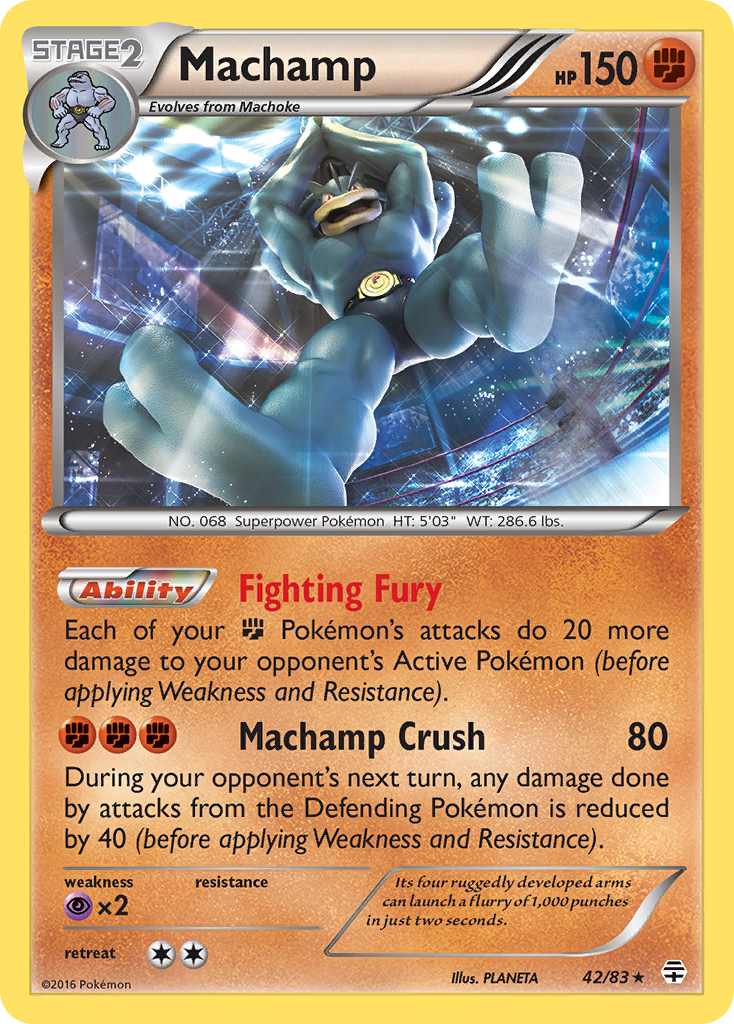 Machamp/83 - Generations Holofoil