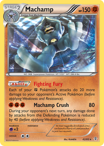 Machamp/83 - Generations Holofoil