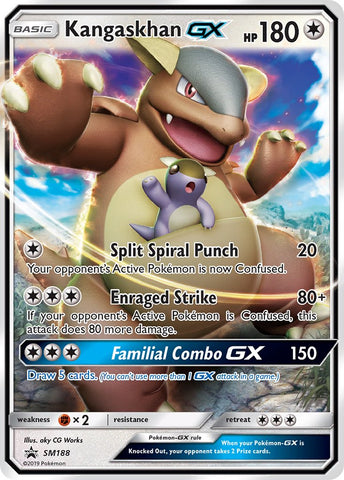 Kangaskhan GX - SM188 SM188/248 - SM Promos Holofoil