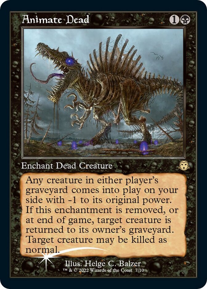 Animate Dead (JDG-007) - Judge Gift Cards 2022 Foil
