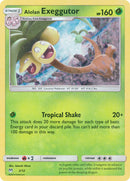 Alolan Exeggutor - 2/12/12 - McDonalds Promos 2019 Holofoil