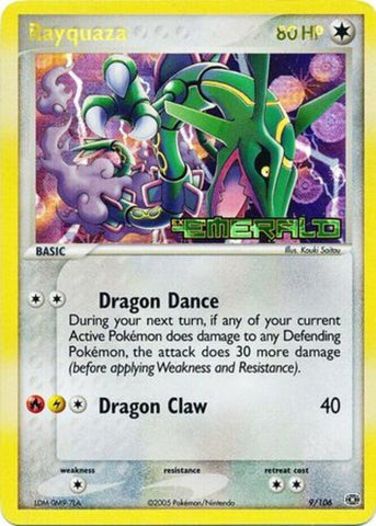 Rayquaza/106 - Emerald Reverse Holofoil
