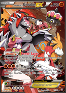 Team Magma's Groudon EX 15/34 - Double Crisis Holofoil