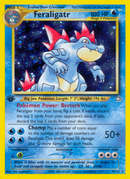 Feraligatr (4) 4/111 - Neo Genesis 1st Edition Holofoil
