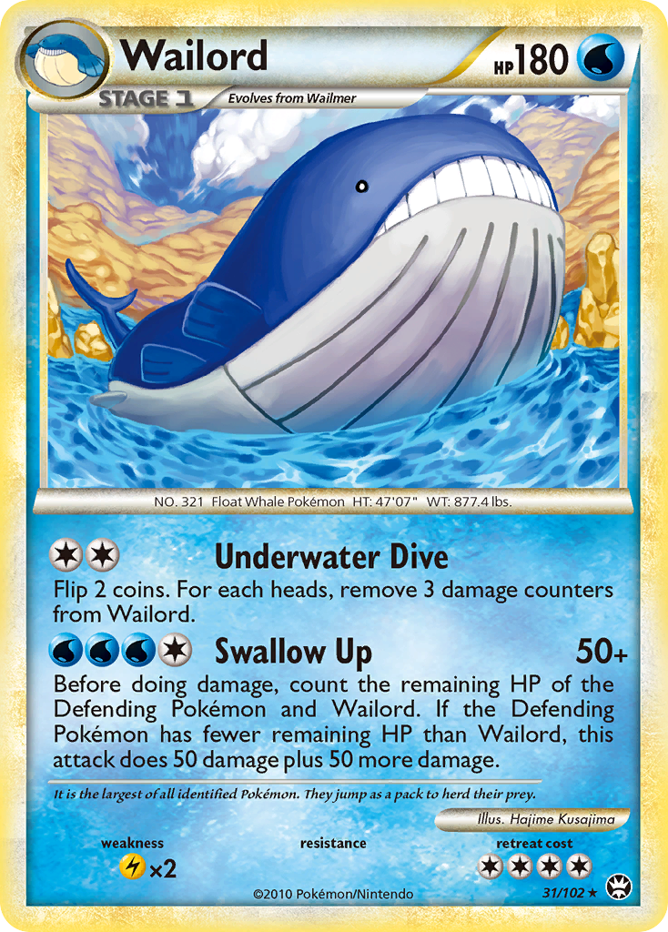 Wailord 31/102 - Triumphant
