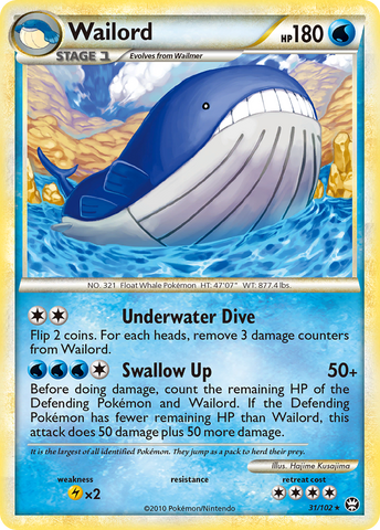 Wailord 31/102 - Triumphant