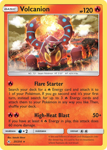Volcanion - 25/214 - Deck Exclusives