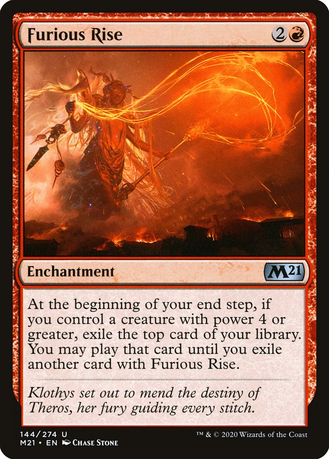 Furious Rise (M21-144) - Core Set 2021