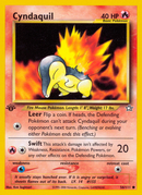 Cyndaquil (56) 56/111 - Neo Genesis 1st Edition