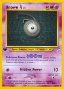 Unown [Z]/105 - Neo Destiny 1st Edition