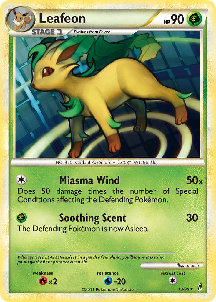 Leafeon/95 - Call of Legends Holofoil