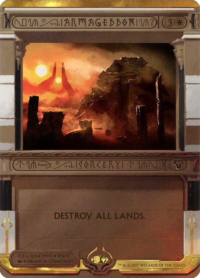 Armageddon (MPS2-031) - Amonkhet Invocations (Borderless) Foil