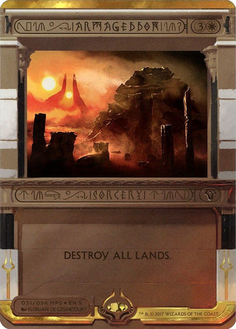 Armageddon (MPS2-031) - Amonkhet Invocations (Borderless) Foil