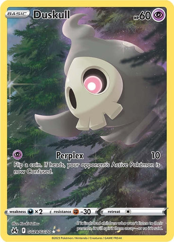 Duskull GG28/70 - SWSH Crown Zenith Galarian Gallery Holofoil
