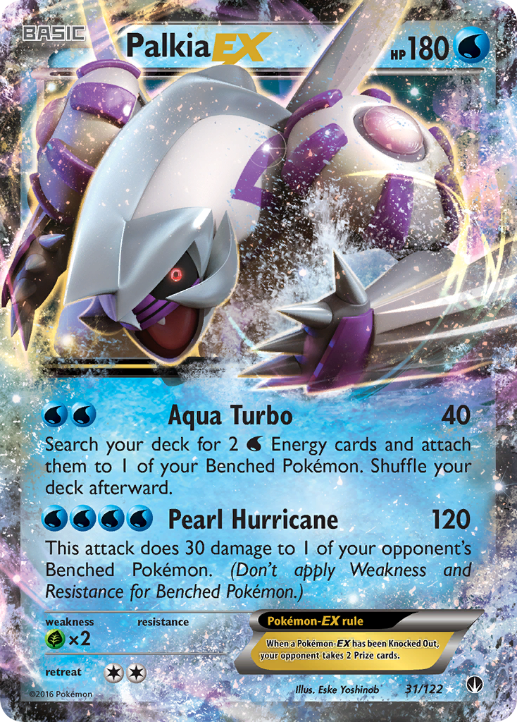 Palkia EX 31/122 - XY  BREAKpoint Holofoil