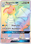Dragonite GX (Secret)/236 - SM  Unified Minds Holofoil