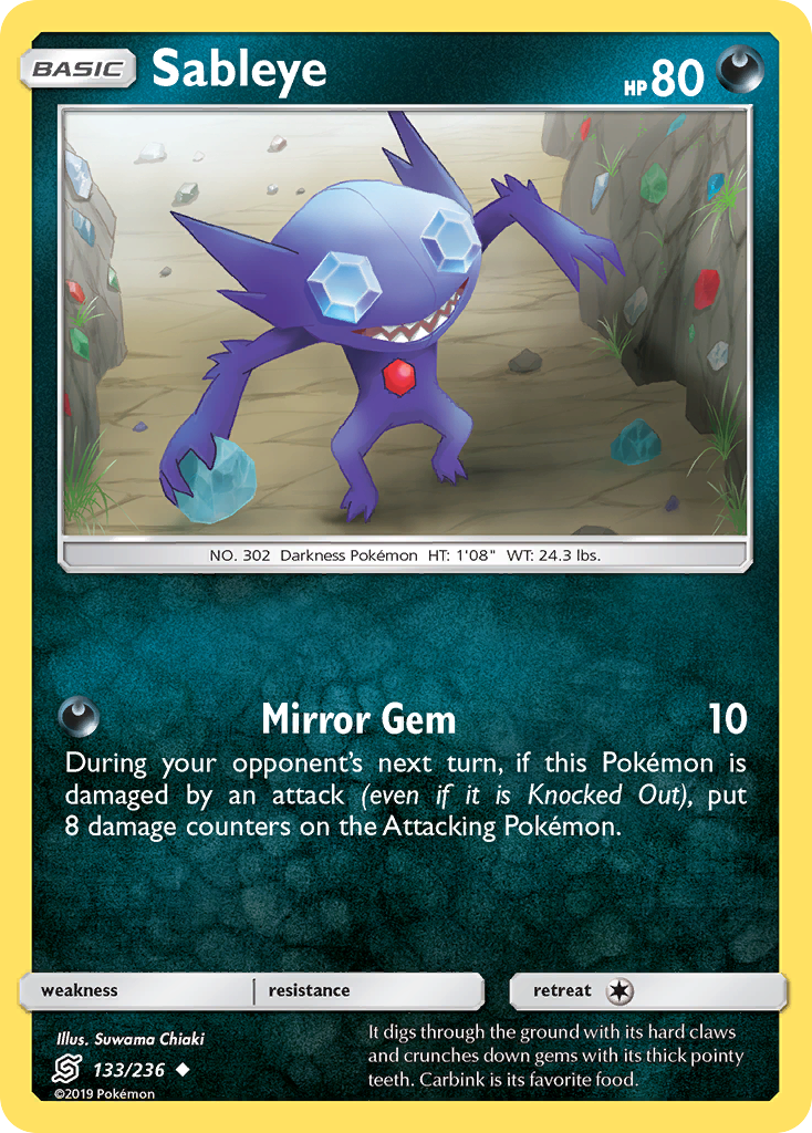 Sableye/236 - SM  Unified Minds