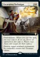 Excavation Technique (Extended Art) (C21-343) - Commander 2021: (Extended Art)