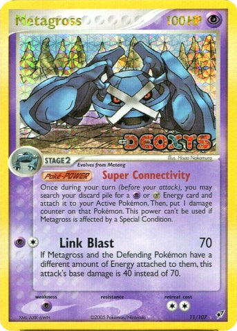Metagross/107 - Deoxys Reverse Holofoil