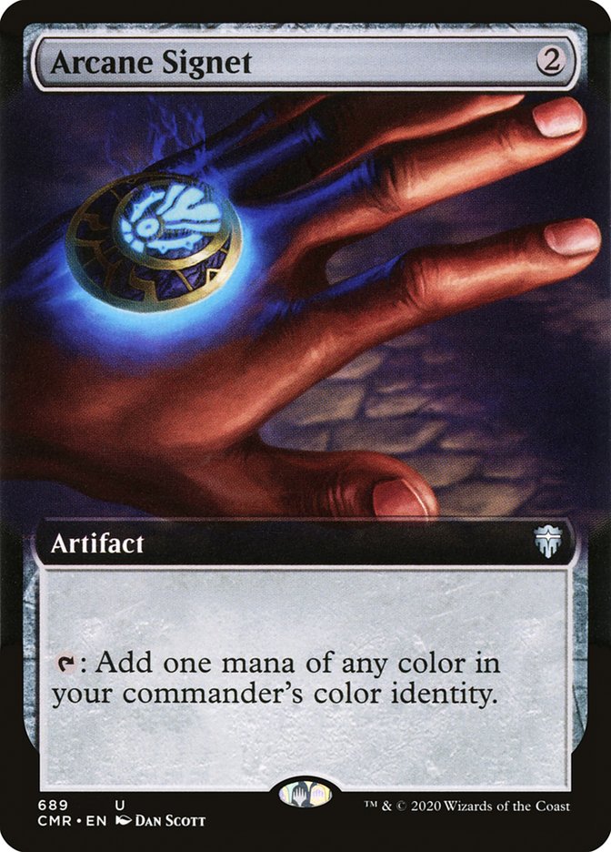 Arcane Signet (Extended Art) (CMR-689) - Commander Legends: (Extended Art)