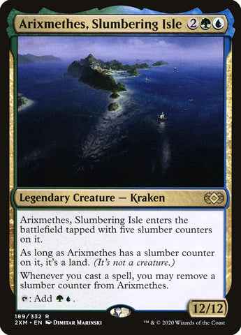 Arixmethes, Slumbering Isle (2XM-189) - Double Masters
