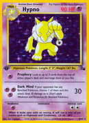 Hypno (8) 8/62 - Fossil 1st Edition Holofoil