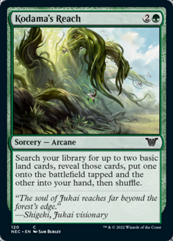 Kodama's Reach (NEC-120) - Neon Dynasty Commander
