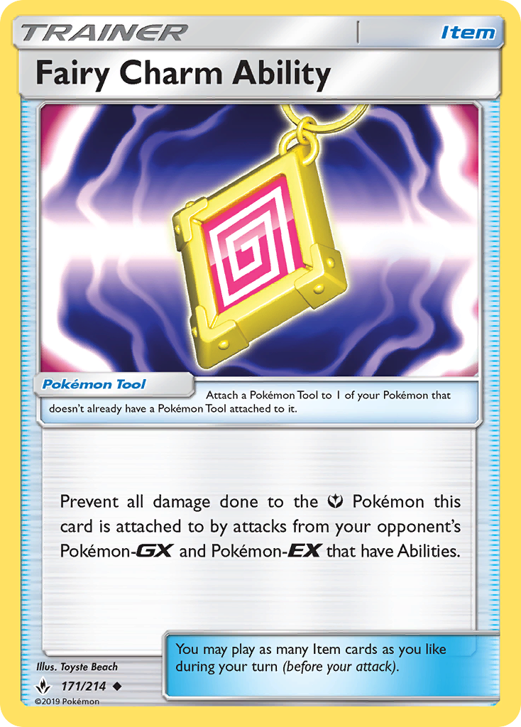 Fairy Charm Ability/214 - SM  Unbroken Bonds
