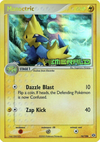 Manectric - 016/106/106 - Emerald Reverse Holofoil