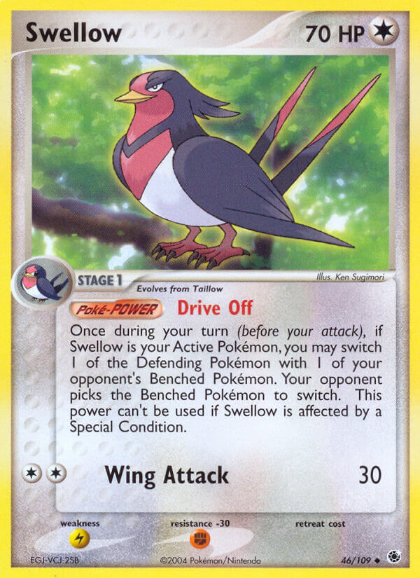 Swellow - EX Battle Stadium